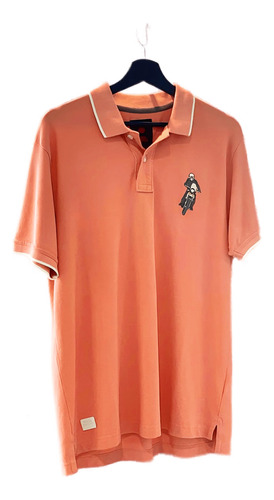 Camisa Polo Masculina Royal Enfield Honour The Badge