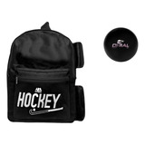 Pack Mochila Reforzada Hockey Porta Palos + Bocha 