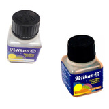 Tinta China Pelikan * 10 Unidades 15 Ml Plateada U Dorada