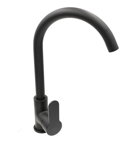 Llave Mezcladora Fregadero O Tarja Cocina Negro Mate Ancla