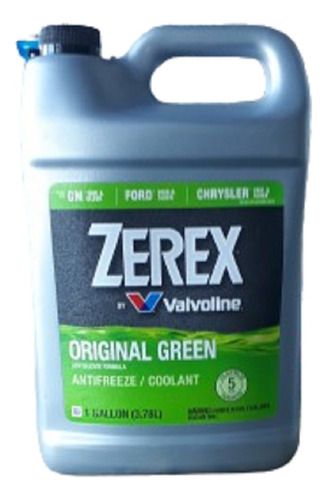 Liquido Refrigerante Valvoline Zerex Con Anticavitante 