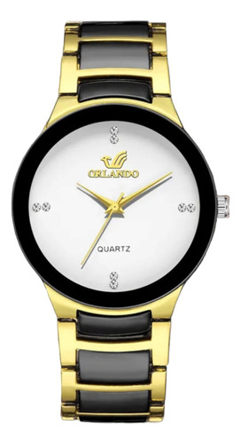 Reloj Orlando Caballero Acero Inoxidable Regalo Elegante 