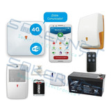 Kit Alarma Casa Marshall 4g Wifi Inalámbrica Gsm