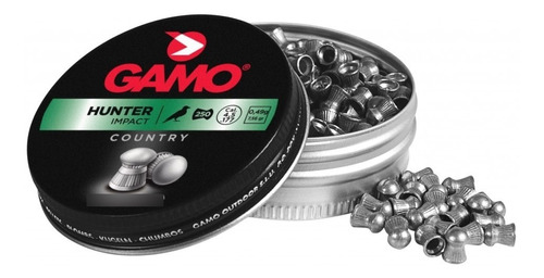 Combo Balines Gamo Hunter 6.35 X200 Caza Co2 Nitro X 3 Latas