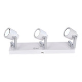 Aplique Sheila 3 Luces Blanco Pared/techo Candil Direccional