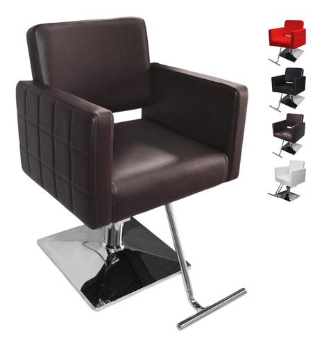 Silla Sillon Barbero Estetica Hidraulico Salon Barberia