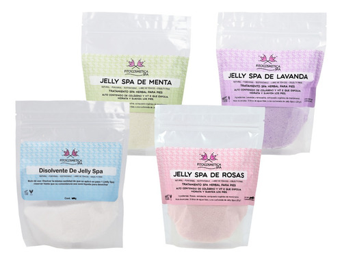 3pack Jelly Spa Ace Esencial Lavanda Menta Rosas Y Diluyente