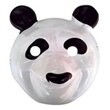Mascara Plastica Oso Panda X 6 Unidades - Cotillón Waf