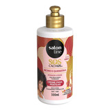 Creme Pentear Sos Cachos Rícino Queratina Salon Line 300ml