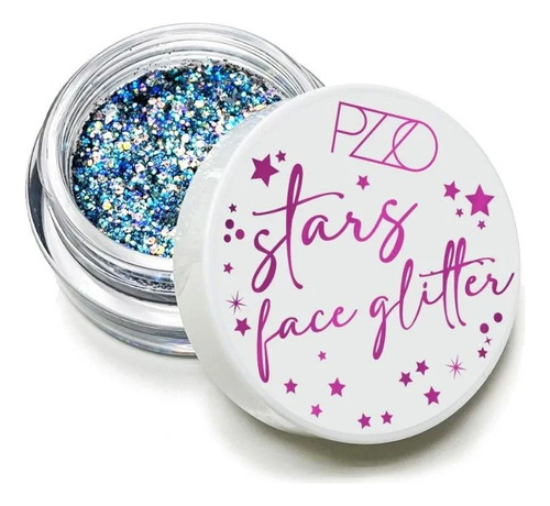 Petrizzio Stars Glitter Para Rostro Bling Sky