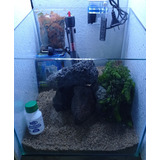 Kit Pecera Completo Cubo 30 Tropical. Acuario Aquariumba