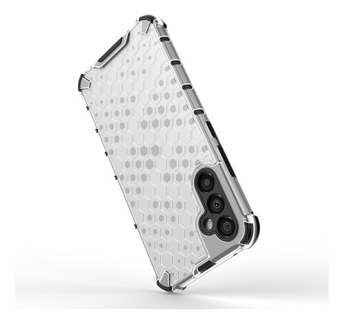 Honeycomb Cooling Transparent Phone Case For Samsung