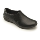 Zapato Cerrado Servicio Dama 25901 Flexi Negro