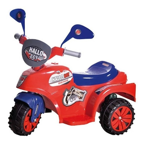 Moto Bateria Hallo Boy 6v  Biemme 1098