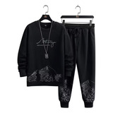 Conjunto De Pants Con Sudadera Hombre Con Capucha De Calidad