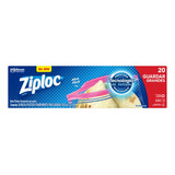 Ziploc Bolsas Para Guardar Grandes 20 Unidades