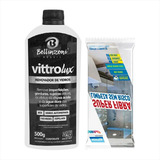 Vittrolux Renova Vidros Removedor Sujeiras 500ml + Fibra 