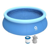 Piscina Inflable Redonda 3618 Litros Diametro 3mts X 76 Cm