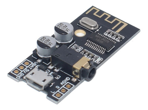   Modulo Receptor Audio Bluetooth 4.2 5v Micro Usb Y Bateria