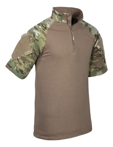 Remera Tactica Combat Shirt Multicam Mangas Cortas