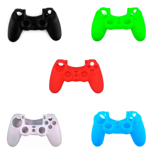 Pack X5 Fundas Joystick Ps4 Silicona Protectores Mando 90533