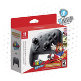 Nintendo Pro Controller Switch + Super Mario Odyssey Codigo