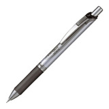 Portaminas 0.5mm Pentel Energize Silver & Black Pl75 A 