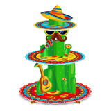 Decoraciones De Fiesta Mexicana De 3 Niveles Para Fiesta De 