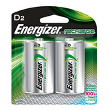 Pilas Recargables Energizer Nh50bp2 D