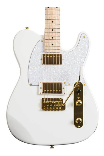 Guitarra Seizi Katana Kabuto Telecaster White Gold Regulada