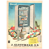 Almacenes J. Glottmann Antiguo Aviso Publicitario De 1950