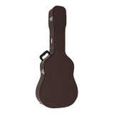 Hard Case Vogga P/ Violão Folk Vcalfk Marrom Luxo