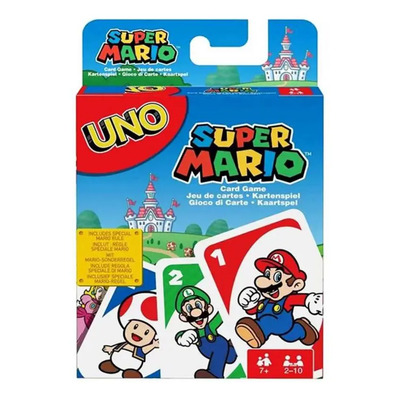 Juego de Cartas Mario Bros Estilo Uno Edición Especial | Envío gratis