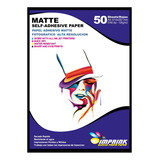 Papel Adhesivo Matte A4/128g 250 Hojas Con Envio Incluido