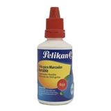 Tinta Pelikan Recargable Borrable Rojo 30ml X8 Und