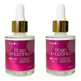  Sérum Rosa Amazônica Rosa Mosqueta Serum 100% Original 2un