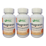 Magnesio Quelado Aminoacido Fnl Pack 3 Frascos Providencia