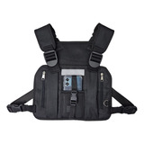 Chaleco Moto Chest Bag Porta Celular Para Grabar