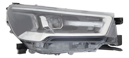 Optica Derecha Hilux 21/ C/lupa C/led 