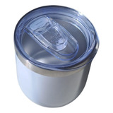 Vaso Acero Inoxidable Con Tapa Sublimable 350cc