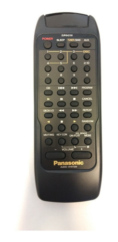 Controle Remoto Panasonic Eur 642191 Audio System