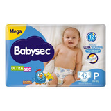 Fralda Babysec Ultrasec Mega P 42 Unidades