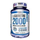 L Carnitina 2000 120 Tablets Queimador De Gordura - Profit