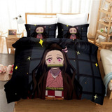 Juego De Ropa De Cama Kamado Nezuko De Demon Slayer