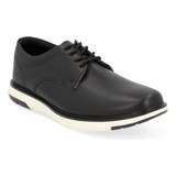 179-17 Zapato Casual Oxford Negro Hombre Caballero