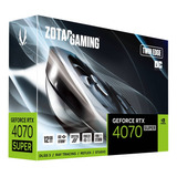 Tarjeta De Video Zotac Gaming Geforce Rtx 4070 Super 12g Rgb