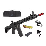 Kit Airsoft M4 Rossi Neptune 10 Plus Gatilho Programável