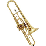 Trombone De Pisto Eagle Curto Em Do Tv603 Cor Dourado