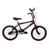 Bicicleta Infantil Cross Freestyle Aro 20 Masculina Vermelho
