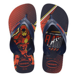 Chinelo Havaianas Kids Max Heróis Flash